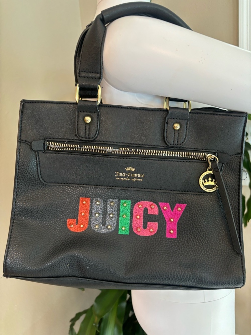 Juicy Couture "Rock Candy" satchel bag